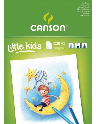 KIDS BLOC DIBUJO A3 90 GR 29,7X42 GUARRO CANSON
