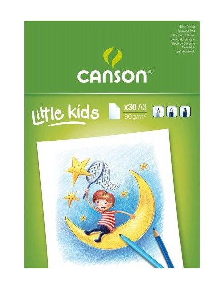 KIDS BLOC DIBUJO A3 90 GR 29,7X42 GUARRO CANSON