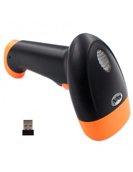 AVPOS WI40-2D LECTOR de CODIGO DE BARRAS 1D + 2D WIRELESS BLACK