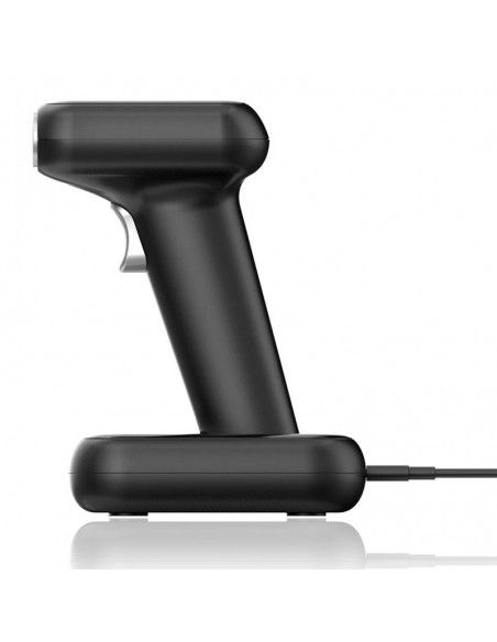 LECTOR AVPOS CODIGO DE BARRAS 1D + 2D BT44 INALAMBRICO 2,4GHZ 60 MTS + BASE