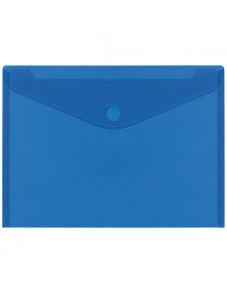 Plus Office Sobre 2030 A4+ PP Velcro Apaisado Azul