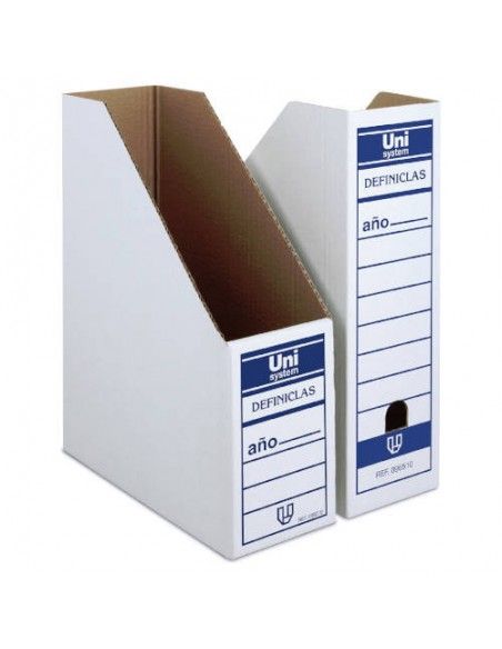 BOX REVISTERO CARTON DEFINICLAS UNISYSTEM