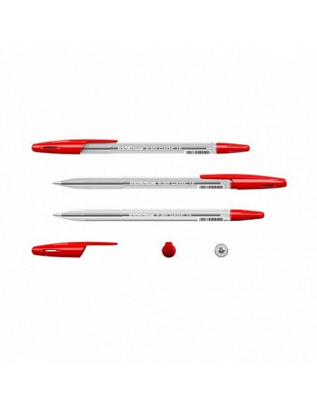 BOLÍGRAFO R-301 CLASSIC STICK 1.0, TINTA COLOR: ROJO ERICH KRAUSE