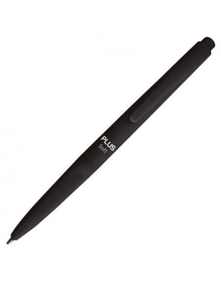 Bolígrafo Plus Office Plus Soft negro