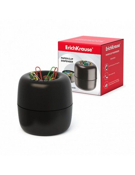 DISPENSADOR PARA LOS CLIPS CON 30 CLIPS DE COLORES