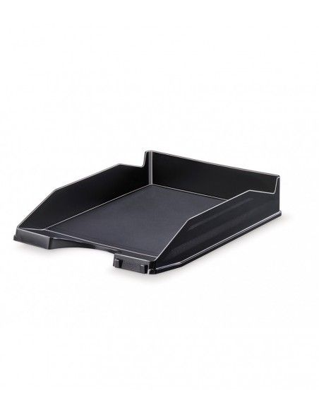 FAIBO BANDEJA APILABLE DE PLASTICO 350X250X65 MM. COLOR NEGRO 93-02
