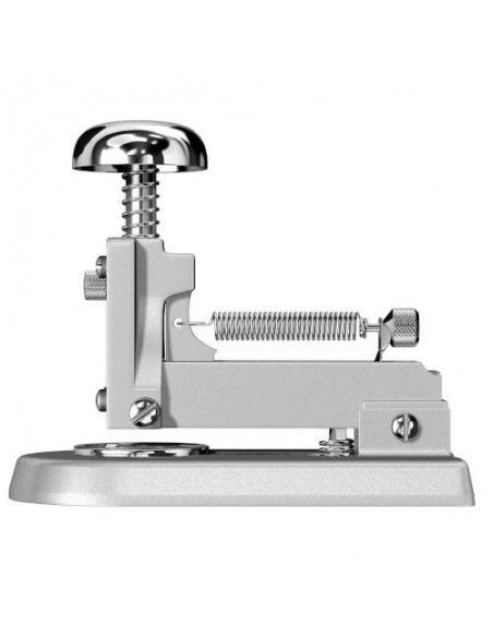 Grapadora El Casco M1 gris mate pulsador brillo