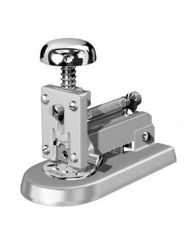 Grapadora El Casco M1 gris mate pulsador brillo