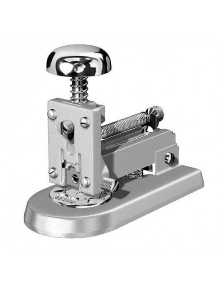 Grapadora El Casco M1 gris mate pulsador brillo