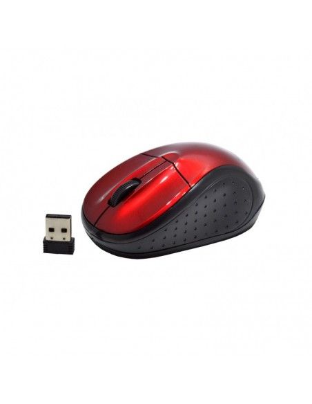 RATÓN WIRELESS 3D ROJO FERRARI