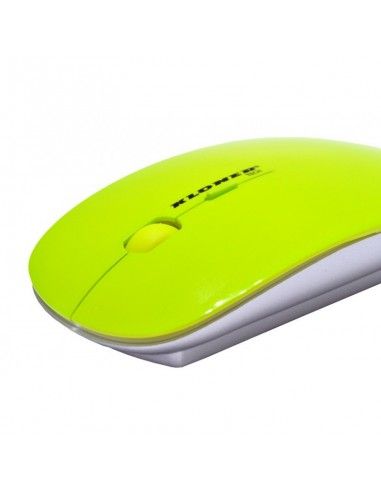 RATÓN SLIM USB VERDE FLORESCENTE