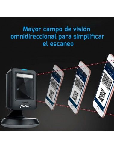 LECTOR AVPOS CODIGO DE BARRAS 630 SOBREMESA...