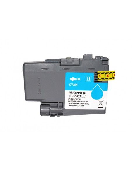BROTHER LC3239XLCY CARTUCHO DE TINTA COMPATIBLE CYAN