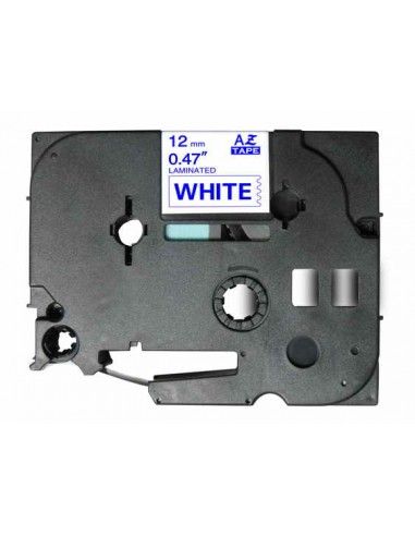 CINTA AZUL/BLANCO COMPATIBLE PARA ROTULADORA...