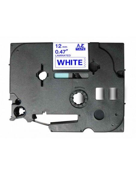 CINTA AZUL/BLANCO COMPATIBLE PARA ROTULADORA BROTHER
