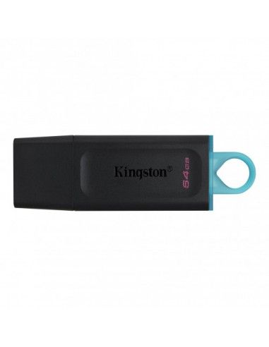 KINGSTON 64GB USB3.2 GEN 1 DATATRAVELER EXODIA (BLACK + TEAL)