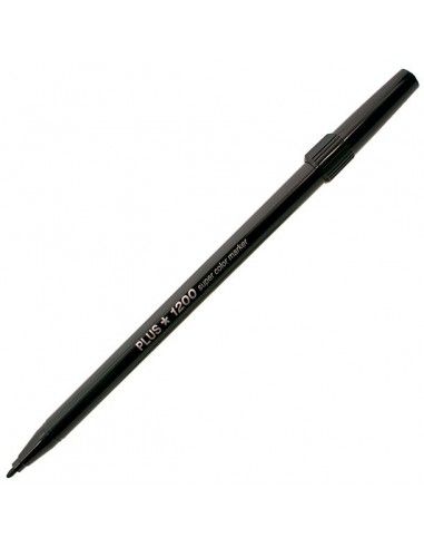 Rotulador Punta Fibra Plus Office Plus 1200 Negro