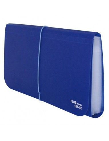 Plus Office Carpeta Clasificadora Recibos Azul