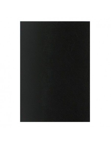 Cubierta encuadernar Plus Office A4 PP negro opaco 800 micras 50 ud