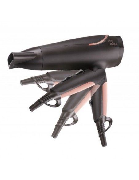 Jocca Secador de Pelo Plegable 2200W - 2 Velocidades y 3 Temperaturas - Boton Aire Frio