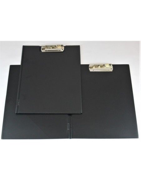 IBERPLAS CARPETA FORMATO FOLIO MINICLIP SUPERIOR TAPA C/ VENTANAL NEGRO 36800
