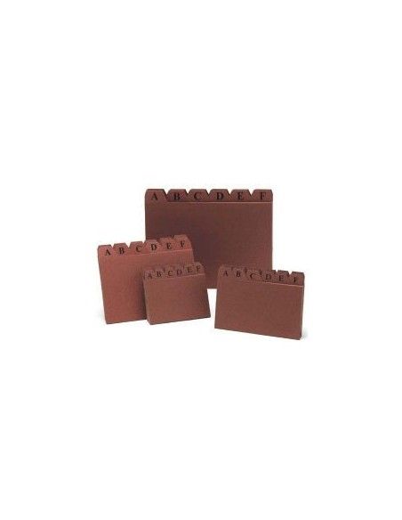 MARIOLA INDICE FICHEROS CARTON CUERO A-Z (150X100 MM) N.º 3 3103