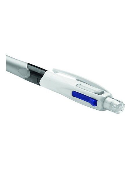 BIC BOLIGRAFO 4 COLORES MULTIFUNCION AZUL/ROJO/NEGRO Y PORTAMINAS 942104