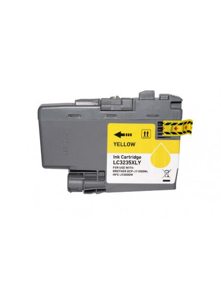 Brother LC3235XL/LC3233 Amarillo Cartucho de Tinta Compatible