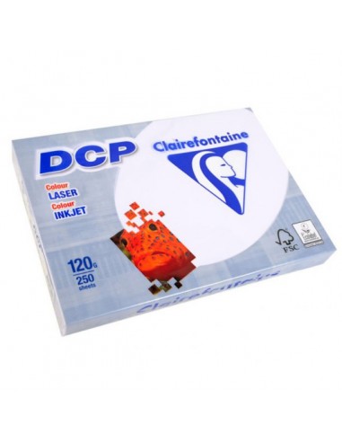 Papel A4 DCP Clairefontaine 120g 250 Hojas Blanco