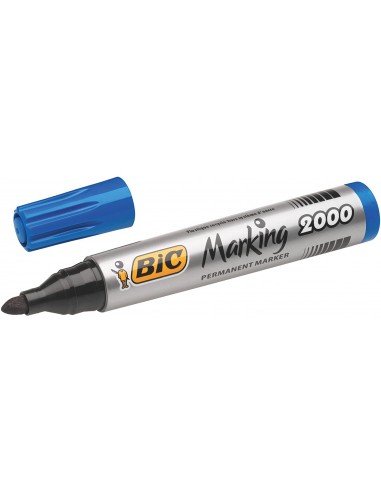 BIC MARCADOR PERMANENTE 2000 PUNTA REDONDA...