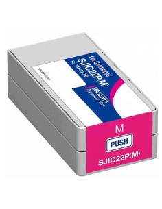 Epson SJIC22P Magenta Cartucho de Tinta Pigmentada...