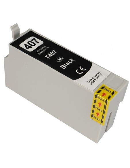 Epson 407 Negro Cartucho de Tinta Compatible