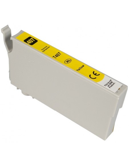 Epson 407 Amarillo Cartucho de Tinta Compatible