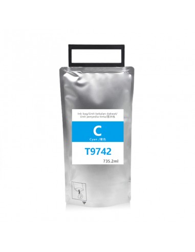 Epson T9742 Cyan Cartucho de Tinta Pigmentada Compatible