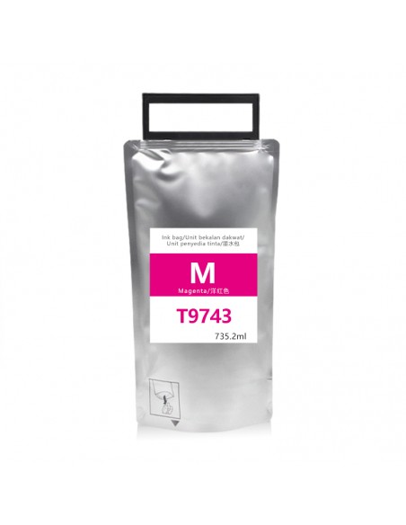Epson T9743 Magenta Cartucho de Tinta Pigmentada Compatible