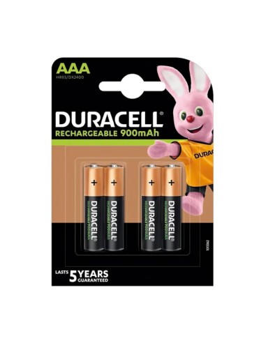 Pilas Duracell Recargable AAA /4 ud.
