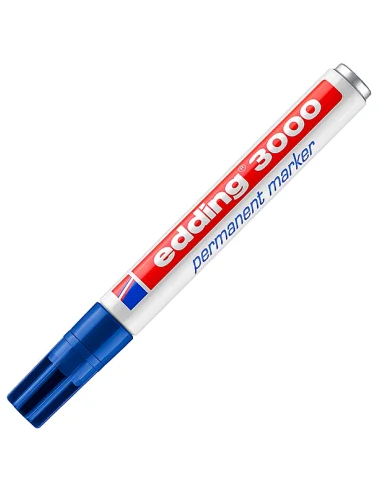Rotulador Permanente Edding 3000 Azul