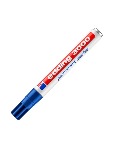 Rotulador Permanente Edding 3000 Azul