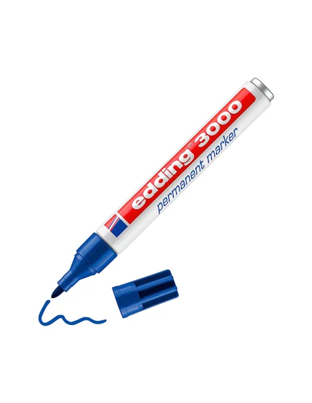 Rotulador Permanente Edding 3000 Azul