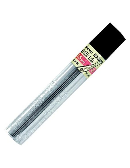 Mina de Recambio de Alto Polímero Extrafuerte en Tubo de 12 x 2B 0,5 mm