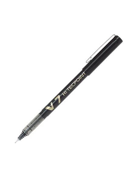 Bolígrafo Tinta Líquida Pilot V7 Negro
