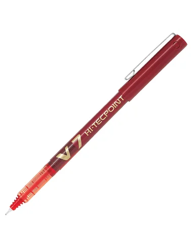 Bolígrafo Tinta Líquida Pilot V7 Rojo