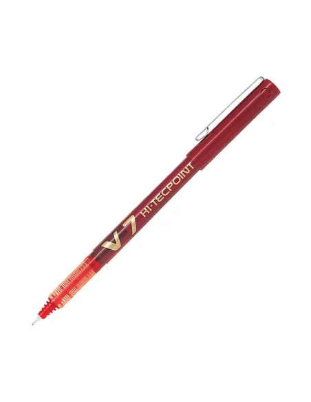 Bolígrafo Tinta Líquida Pilot V7 Rojo