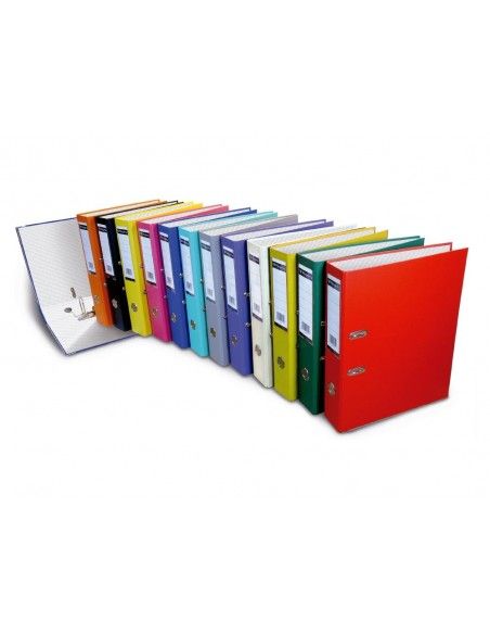 Archivador PERGAMY color celeste folio 45mm