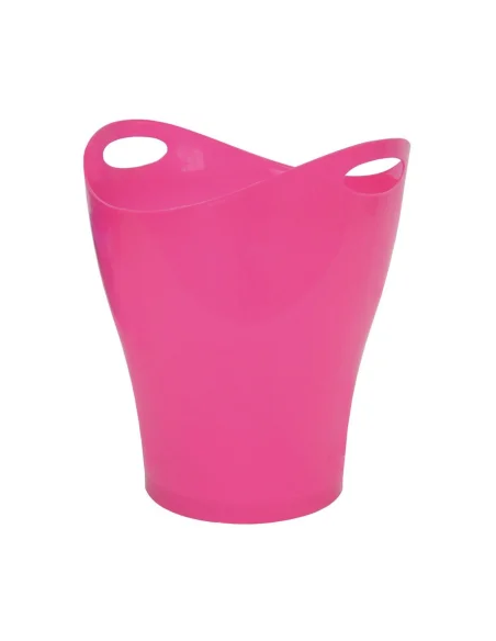 Papelera Ovalada Makro Paper material reciclado Rosa