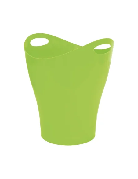 Papelera Ovalada Makro Paper material reciclado Verde